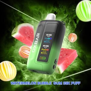 OXBAR ICE-Nic Control 35k Puffs Disposable Vape watermelon bubble gum