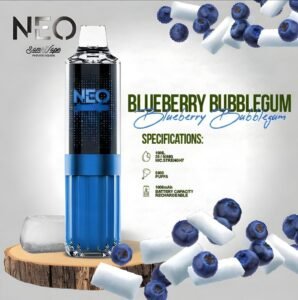 Sams Vape Neo 5000 Puffs Disposable Vape Blueberry Bubblegum