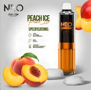 Sams Vape Neo 5000 Puffs Disposable Vape Peach Ice