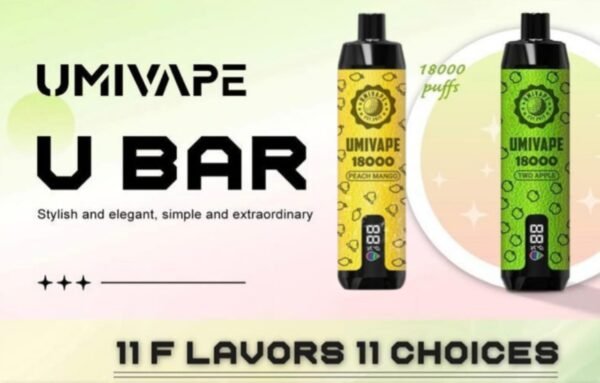 Umivape U Bar 18000 Puffs Disposable Vape