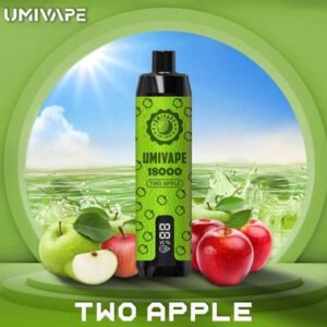 Umivape U Bar 18000 Puffs Disposable Vape two apple