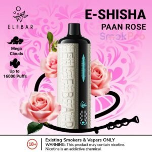  ELF BAR E-Shisha 16000 Puffs paan rose