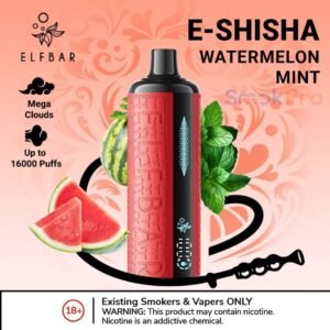  ELF BAR E-Shisha 16000 Puffs watermelon mint