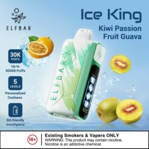 ELFBAR Ice King 30000 Puffs kiwi passion fruit guava