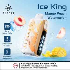 ELFBAR Ice King 30000 Puffs mango peach watermelon