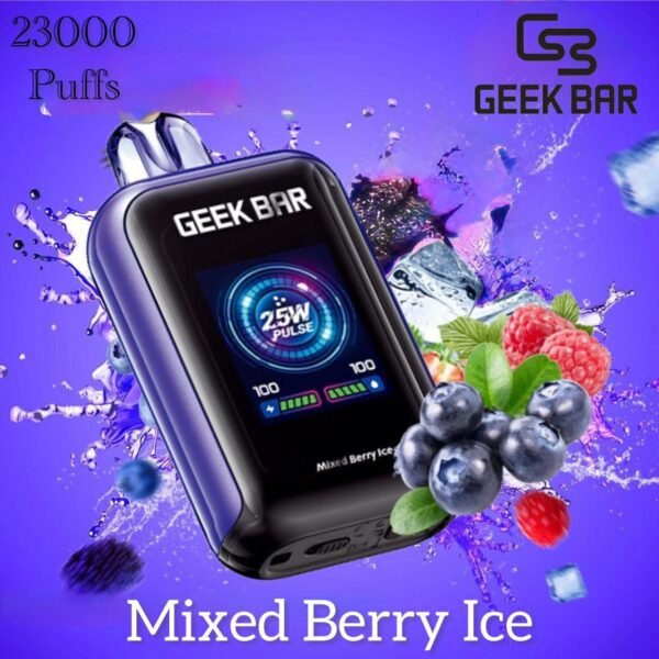 Geek Bar Watt 23000 Puffs mixed berry ice