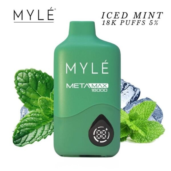 MYLE Meta Max 18000 Puffs Ice Mint