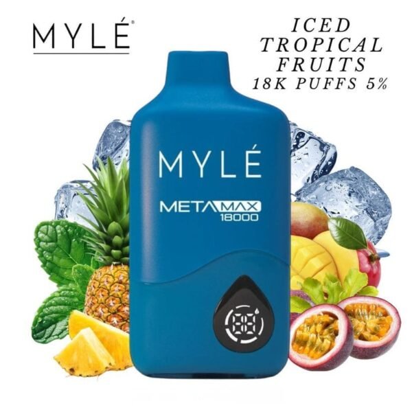 MYLE Meta Max 18000 Puffs Ice Tropical Fruit