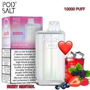 Pod Salt Pearl Pro 10000 Puffs berry menthol