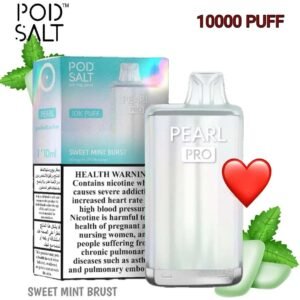 Pod Salt Pearl Pro 10000 Puffs sweet mint burst