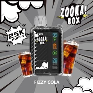 Zooka Box 25000 Puffs cherry cola