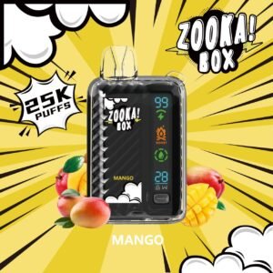 Zooka Box 25000 Puffs mango
