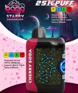 Bang Starry 25000 Puffs Cherry Soda