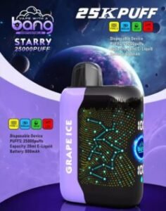 Bang Starry 25000 Puffs Grape Ice