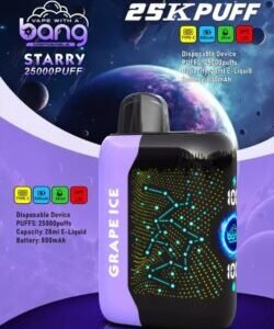 Bang Starry 25000 Puffs Grape Ice