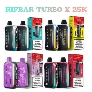 RIFBAR Turbo X 25000 Puffs