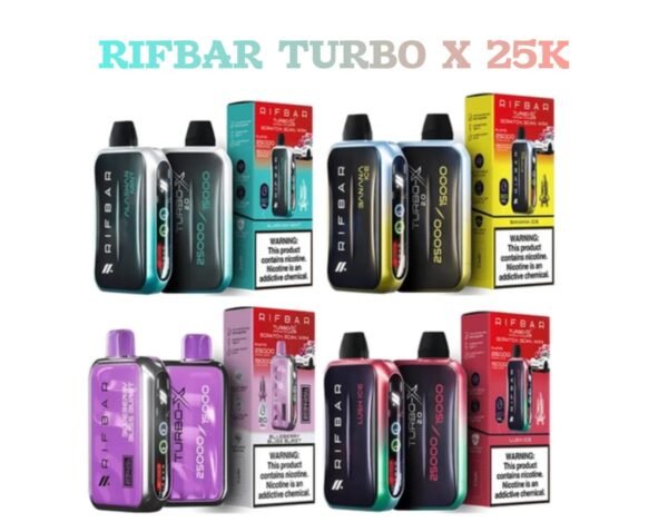 RIFBAR Turbo X 25000 Puffs