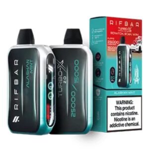 RIFBAR Turbo X 25000 Puffs alaskan mint