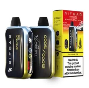RIFBAR Turbo X 25000 Puffs banana ice