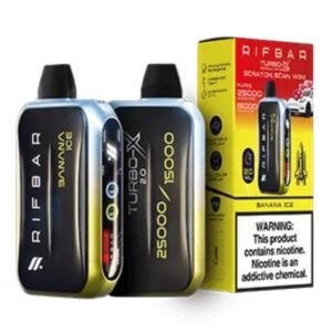 RIFBAR Turbo X 25000 Puffs banana ice
