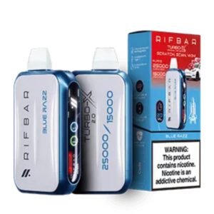 RIFBAR Turbo X 25000 Puffs blue razz