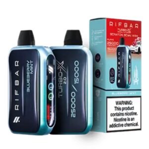 RIFBAR Turbo X 25000 Puffs blueberry mint