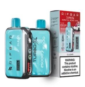 RIFBAR Turbo X 25000 Puffs clear