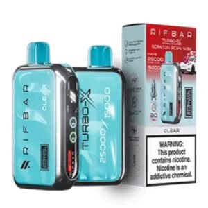 RIFBAR Turbo X 25000 Puffs clear