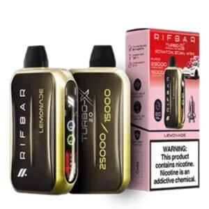 RIFBAR Turbo X 25000 Puffs lemonade