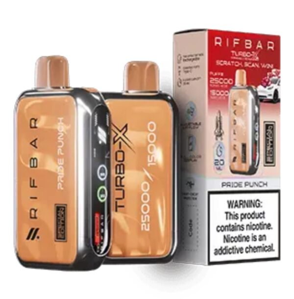 RIFBAR Turbo X 25000 Puffs pride punch