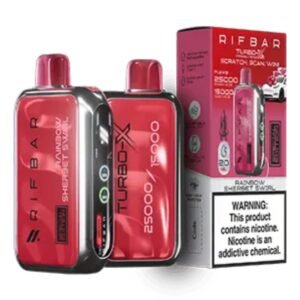 RIFBAR Turbo X 25000 Puffs rainbow sherbat