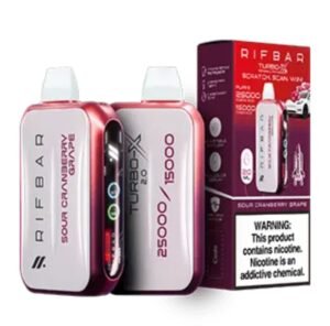 RIFBAR Turbo X 25000 Puffs cranberry grape