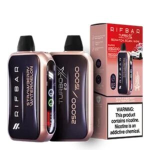 RIFBAR Turbo X 25000 Puffs strawberry watermelon