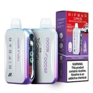 RIFBAR Turbo X 25000 Puffs triple berry