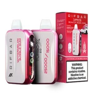 RIFBAR Turbo X 25000 Puffs watermelon bubble gum