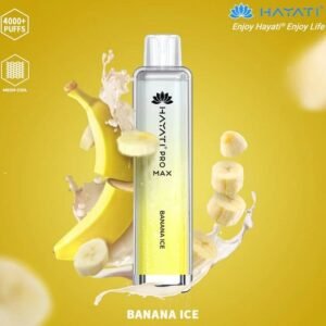 Hayati Pro Max 4000 Puffs Disposable banana ice