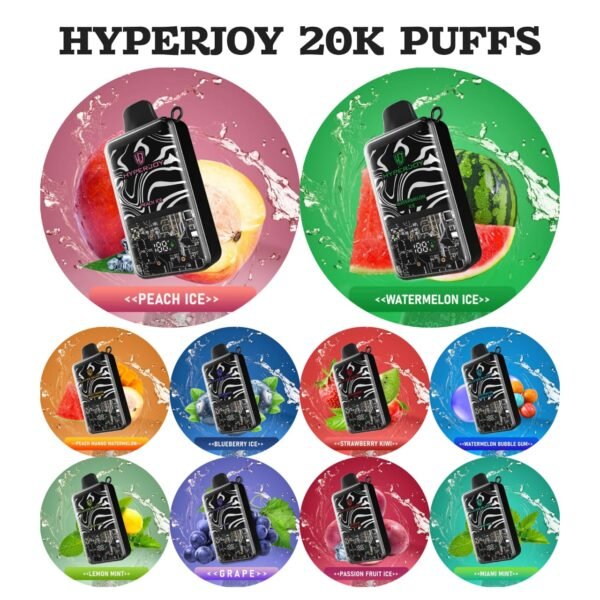 Hyperjoy 20000 Puffs Disposable Vape