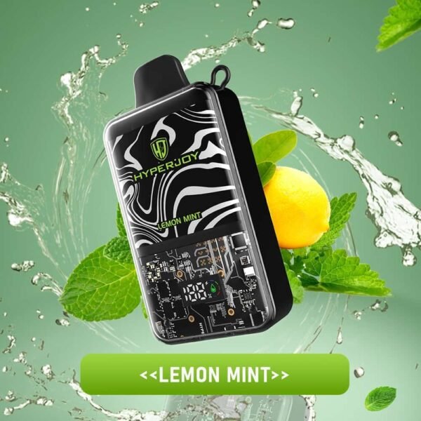 Hyperjoy 20000 Puffs Disposable Vape lemon mint