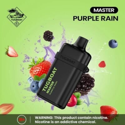 Tugboat Master 10000 Puffs purple rain