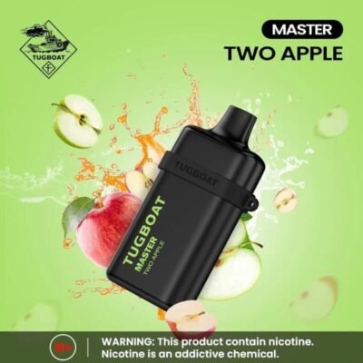 Tugboat Master 10000 Puffs two apple