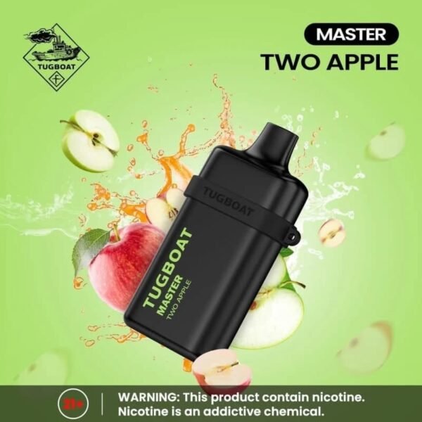 Tugboat Master 10000 Puffs two apple