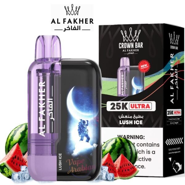 Al Fakher Crown Bar 25k Ultra lush ice