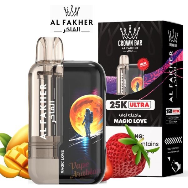 Al Fakher Crown Bar 25k Ultra magic love