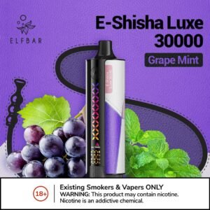 Elf Bar E-Shisha Luxe 30000 Puffs grape mint
