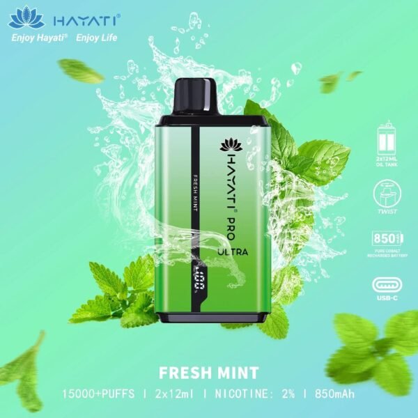 Hayati Pro Ultra 15000 Puffs