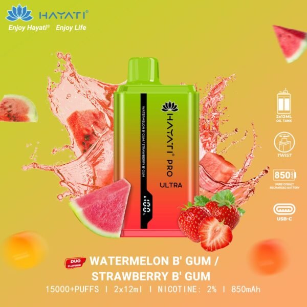 Hayati Pro Ultra 15000 Puffs