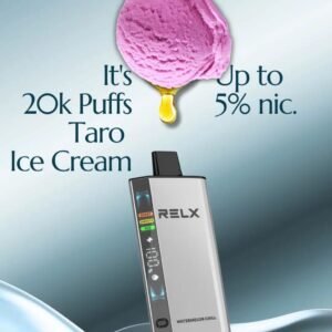 RELX ACE 20000 Puffs taro ice cream