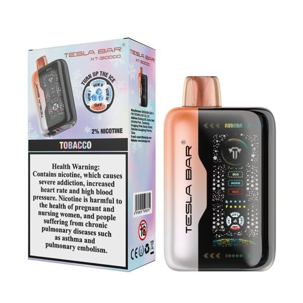 Tesla Bar XT30000 Disposable Vape tobacco