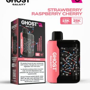 Vape Bar Ghost Galaxy 25000 Puffs strawberry raspberry cherry