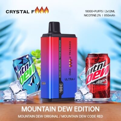 Crystal Fire Pro Ultra+ 18000 Puffs